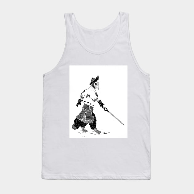 Blind swordsman Tank Top by Harinedzumi